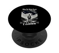 Quando i venti ulula ascolto meteorologia degli osservatori meteorologici PopSockets PopGrip Adesivo