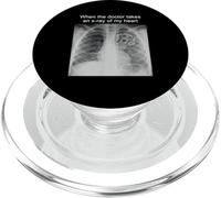 Quando il dottore fa una radiografia del mio cuore Beagle Mom PopSockets PopGrip per MagSafe