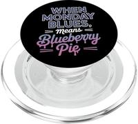 Quando il lunedì blues significa festa del lavoro della torta ai mirtilli PopSockets PopGrip per MagSafe