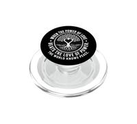 Quando il potere dell'amore batte l'amore del potere Albero della pace PopSockets PopGrip per MagSafe