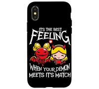Quando Il Tuo Demone Incontra La Sua Partita! Demone Custodia per iPhone X/XS