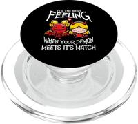 Quando Il Tuo Demone Incontra La Sua Partita! Demone PopSockets PopGrip per MagSafe