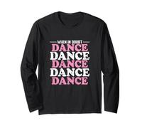 Quando in Dubbio Danza Grafica Maglia a Manica