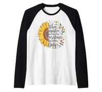 Quando l"ingiustizia diventa la resistenza alla legge diventa dovere RBG Quote Maglia con Maniche Raglan