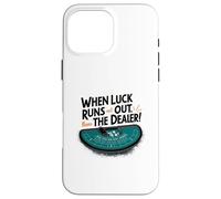 Quando la fortuna si esaurisce, incolpa l'arte umoristica del commerciante Custodia per iPhone 16 Pro Max