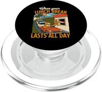 Quando la pausa pranzo dura tutto il giorno - Sarcastico Joke Sarcasm PopSockets PopGrip per MagSafe