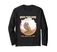 Quando la Tua Canzone Arriva su Ya Dig Regalo afroamericano Maglia a Manica