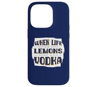 QUANDO LA VITA DARE I LIMONI AGGIUNGERE VOKDA Bere Meme Custodia per iPhone 14 Pro