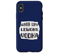 QUANDO LA VITA DARE I LIMONI AGGIUNGERE VOKDA Bere Meme Custodia per iPhone X/XS