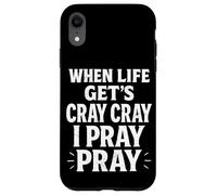 Quando la vita ottiene la grida di grida prego prego la fede cristiana Custodia per iPhone XR