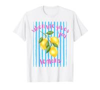 Quando la vita ti dà limoni Estetica carina Maglietta