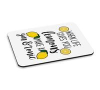 Quando La Vita Ti Dà Limoni Fai Gin E Tonic PC Mouse Pad Ispirato