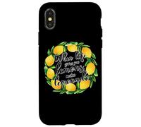 Quando la vita ti dà limoni fanno parole di limonata Custodia per iPhone X/XS
