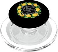Quando la vita ti dà limoni fanno parole di limonata PopSockets PopGrip per MagSafe