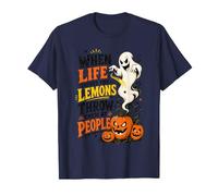 Quando la Vita Ti dà Limoni Halloween Ghost Maglietta