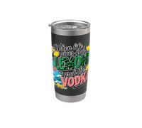 Quando la vita ti dà limoni prendi la VODKA Bicchiere termico in acciaio inox doppia parete