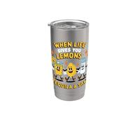 Quando la vita ti dà limoni, tequila e sale Bicchiere termico in acciaio inox doppia parete