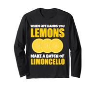 Quando la Vita Ti Manda i Limoni Fanno Un Lotto di Limoncello Italia Maglia a Manica