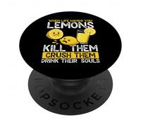 Quando la vita ti manda i limoni li uccidono, schiacciali PopSockets PopGrip Adesivo