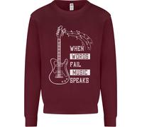 Quando Le Parole Falliscono La Musica Parla Felpa Con Cappuccio Per Bambini