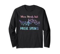 Quando le parole falliscono La musica parla musicista Maglia a Manica