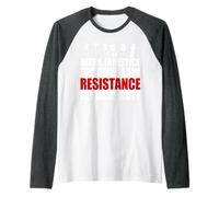 Quando L'INGIUSTIZIA Diventa Il DOVERE di Resistenza della Legge SCOTUS RBG Meme Maglia con Maniche Raglan