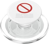 Quando l'ingiustizia diventa la resistenza alla legge è una politica di dovere PopSockets PopGrip per MagSafe