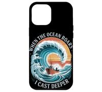 Quando l'oceano ruggisce ho lanciato una pesca in acqua salata estiva più profonda Custodia per iPhone 12 Pro Max