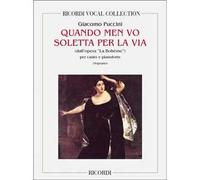 Quando Men Vo Soletta Per La Via - Giacomo Puccini - Soprano Voice and Piano