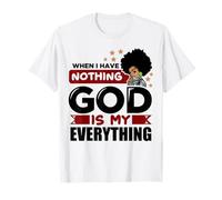 Quando Non Ho Niente Cristiano Dio Uomini Donne Crisitani Maglietta