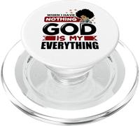 Quando non ho niente Cristiano Dio Uomini Donne Crisitani PopSockets PopGrip per MagSafe