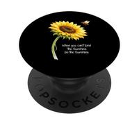 Quando non riesci a trovare il sole essere il girasole del sole PopSockets PopGrip Adesivo