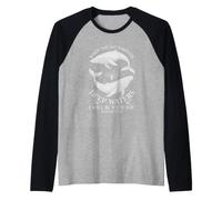 Quando Passi Attraverso Acque Profonde, Io Sarò con Te Maglia con Maniche Raglan