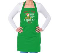 Quando Penso A Te Tocca Il Mio Elfo - Grembiule Unisex Adulto - Natale Rude Xmas