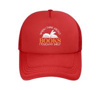 Quando penso ai libri tocco la mia mensola Cappellino da baseball unisex Tr