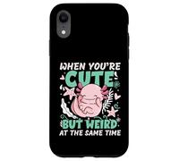 Quando sei carino ma strano allo stesso tempo Axolotl Custodia per iPhone XR