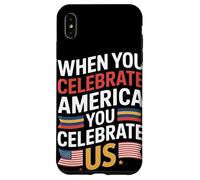 Quando si celebra l'America si celebra il patrimonio ispanico Custodia per iPhone XS Max