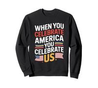 Quando Si celebra l'America Si celebra Il Patrimonio ispanico Felpa