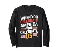 Quando Si celebra l'America Si celebra Il Patrimonio ispanico Maglia a Manica