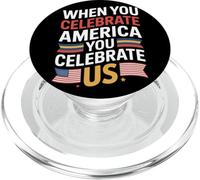 Quando si celebra l'America si celebra il patrimonio ispanico PopSockets PopGrip per MagSafe