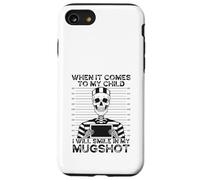 Quando si tratta di mio figlio sorriderò nella mia foto segnaletica Custodia per iPhone SE (2020) / 7/8