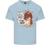 Quando Un Drago Sorride Fantasy RPG Maglietta Per Bambini