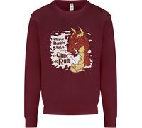 Quando Un Drago Sorride Felpa Fantasy RPG Per Bambini