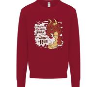 Quando Un Drago Sorride Felpa Fantasy RPG Per Bambini