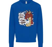 Quando Un Drago Sorride Felpa Fantasy RPG Uomo