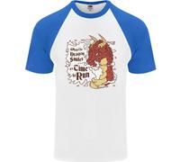 Quando Un Drago Sorride Maglietta Da Baseball S/S Fantasy RPG Uomo
