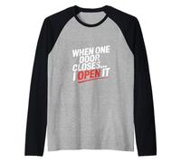 Quando una porta si chiude, apro il fabbro Maglia con Maniche Raglan