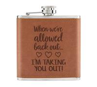Quando We'Re Allowed Back Out Io Sono Decollo You Fuori 170ml Simil Pelle Hip