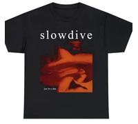 QUANLI Slowdive Tshirt, 90s Slowdive Tour Shirt, Slowdive Band Shirt