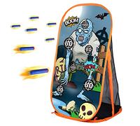 Quanquer Tiro al Bersaglio Gioco per Bambini Ragazzi Giocattolo per Pistole Nerf - Zombie Tiro al Bersaglio con Rete per Interni Ed Esterni Regali per Ragazze (Zombie in Maglietta)